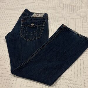 True Religion Dark Blue Bootcut Jeans